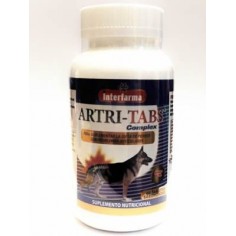 Artri Tabs 60 comps. Regenerador Articular en Perros y Gatos - Interfarma 