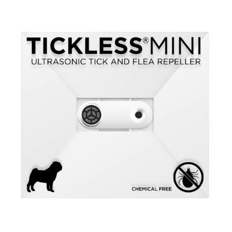 Tickless MINI Dispositivo Ultrasónico Repelente pulgas y Garrapatas Recargable USB - TICKELESS 