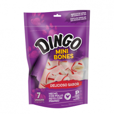 Dingo Mini 7 unidades - Huesitos con carne real en su centro - dingo 