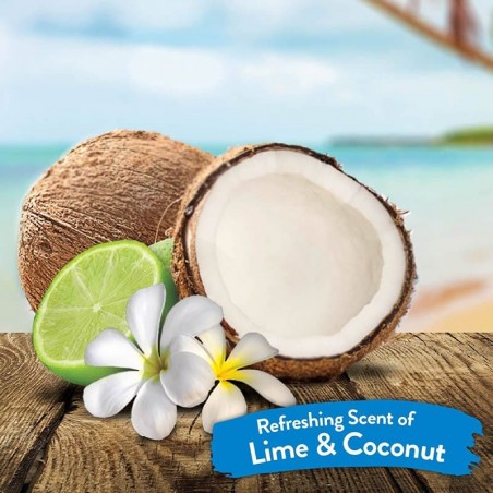 Desodorante Tropiclean Lime & Coconut Aroma Lima & Coco para Perros & Gatos 236 ml - Tropiclean 