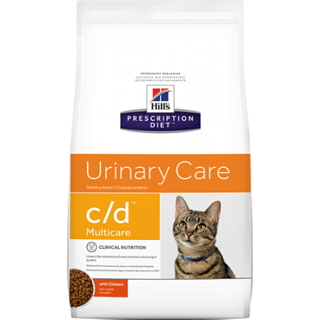 Hills Prescription Diet c/d Multicare Urinary Care para gatos 3.8 Kg. - hills prescription diet 