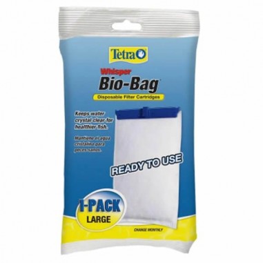 Tetra Whisper Bio Bag Cartucho de Filtro para acuarios LARGE - tetra 