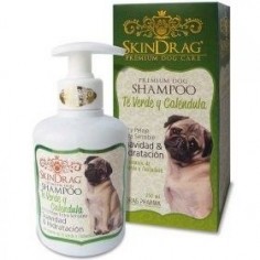 Shampoo para perro Skindrag Té Verde y Caléndula 250ml. - laboratorio drag pharma 