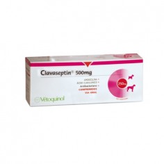 Clavaseptin 500 mg. 10 comprimidos VENTA CON RECETA - CHEMIE 