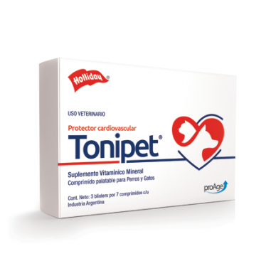 Tonipet Protector Cardiovascular 20 comprimidos HOLLIDAY - laboratorio holliday scott 
