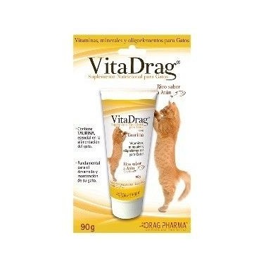VitaDrag Suplemento nutricional para gatos 90 g. Drag Pharma - laboratorio drag pharma 