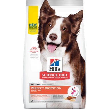 HILL´S SCIENCE DIET PERFECT DIGESTION CANINO 1,58 kg. - hills science diet 
