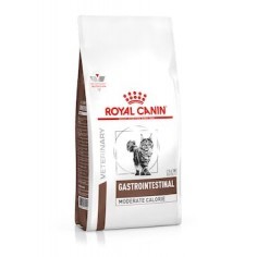 ROYAL CANIN - Gato - Veterinary GASTROINTESTINAL MODERATE CALORIE  2 kg. - Royal Canin Vet 