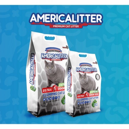 Arena Sanitaria AMERICA LITTER EXTREME Ultra Odor Seal 15 Kg. - America Litter 