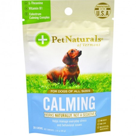 PET NATURALS - Perro Calming  30 unid.  45 g. - PetNaturals 