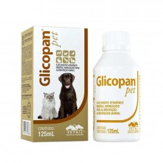 Glicopan Pet  Suplemento Aminoacido Vitaminico  125 mL.  Vetnil - VETNIL 
