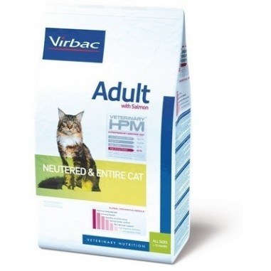 HPM Virbac Gato Adulto con Salmon Neutered & Entire Cat - Virbac® Veterinary HPM™ 