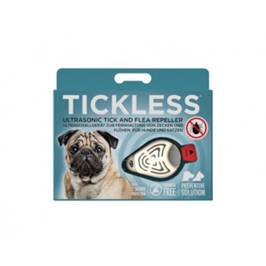 Tickless Dispositivo Ultrasónico repele pulgas y garrapatas - Beige - TICKELESS 