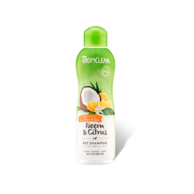 Shampoo Tropiclean Neem & Citrus 592 ml - Tropiclean 