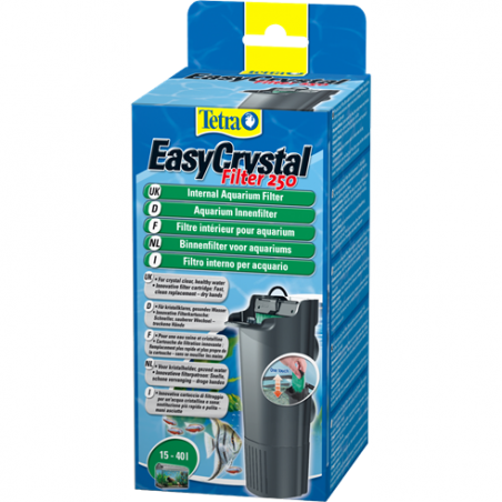 Tetra EasyCrystal Filter 250 - Filtro para Acuarios de 15 a 40 L - tetra 