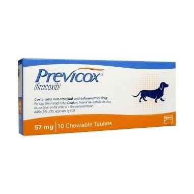 Previcox 57 mg. 10 comp. Boehringer Ingelheim - BOEHRINGER INGELHEIM 