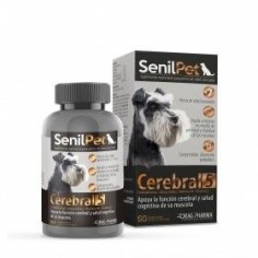 SENILPET® CEREBRAL5 - Frasco 60 Comprimidos Oral - laboratorio drag pharma 