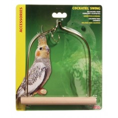 Trapecio para Aves Pequeñas Ninfas 14 cm Living World - LIVING WORLD 