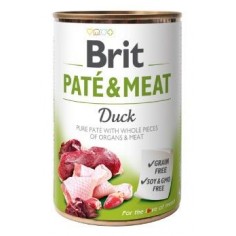 Brit Care Perro Lata Paté & Meat DUCK Alimento humedo 400g - Brit® 