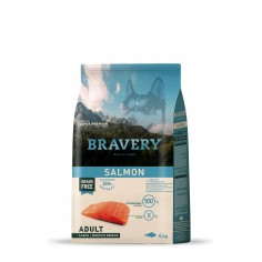 Bravery Perro Adulto Medium/Large Breed Salmon - BRAVERY 