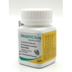RIMADYL 25 mg. Carprofeno 14 tabletas Anti inflamatorio Zoetis - Laboratorio Zoetis 