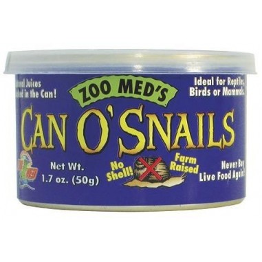 Zoo Med Can o´Snails 50g. Caracoles enlatados - zoomed 