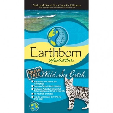 Earthborn Wild Sea Catch Grain Free Alimento Holístico para Gatos 6 kg. - earthborn 