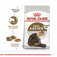 Royal Canin - Gato Ageing 12+ gatos Senior 2Kg. - Royal Canin 
